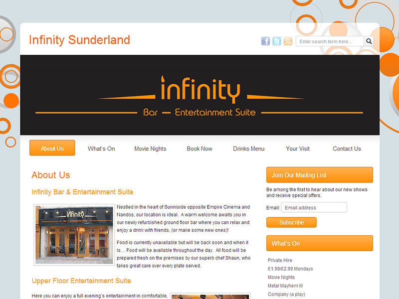 Infinity Sunderland